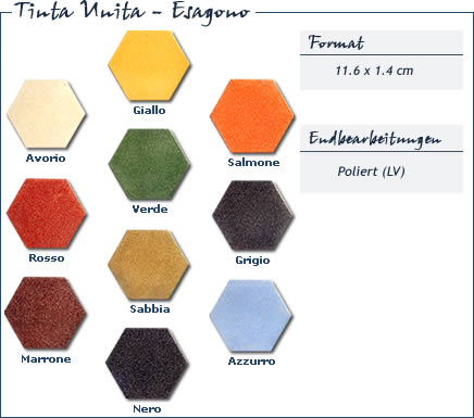 Muster Terrazzo Unita Esagono