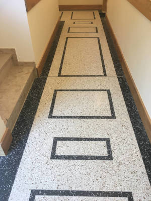 Terrazzo aufarbeiten