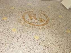 Logo erstellung aus Terrazzo